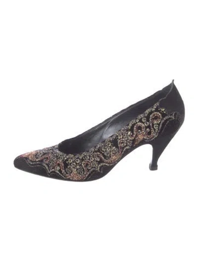 Pre-owned El Vaquero Patterned Pumps In Blue