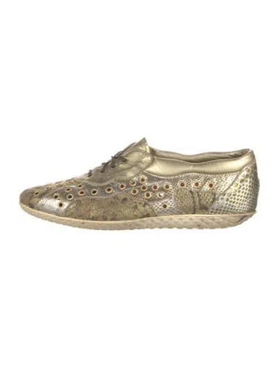 Pre-owned El Vaquero Vintage Leather Sneakers