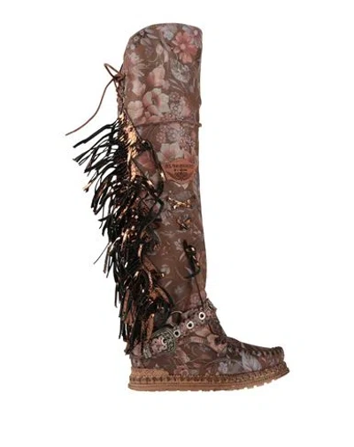 El Vaquero Woman Boot Brown Size 7 Leather