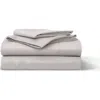 Ela Lane Usa Signature Sateen Hemstitched Sheet Sets In Brown