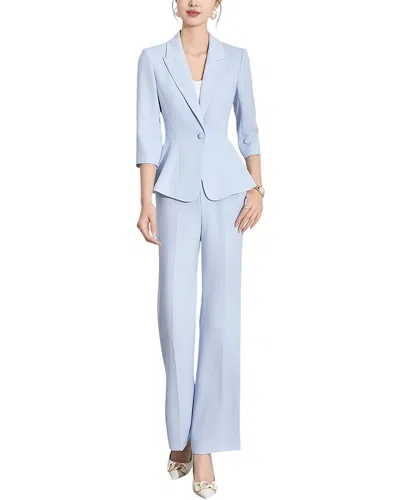Elaine 2pc Blazer & Pant Set In Multi