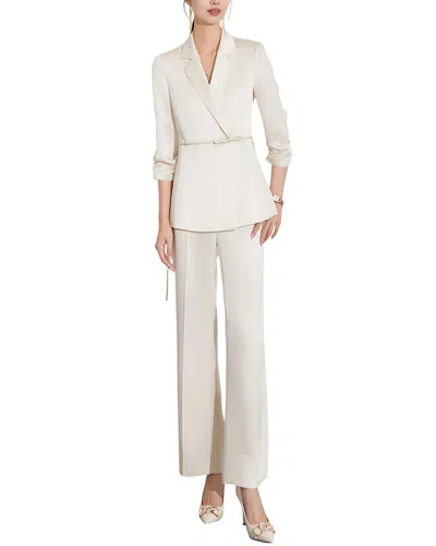 Elaine 2pc Jacket & Pant Set In Multi