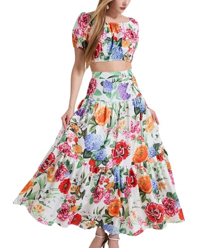 Elaine 2pc Top & Skirt Set