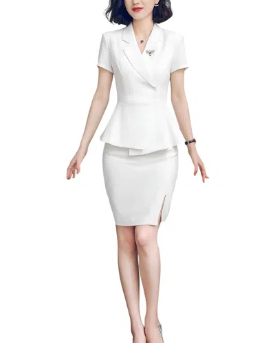 Elaine Blazer In White