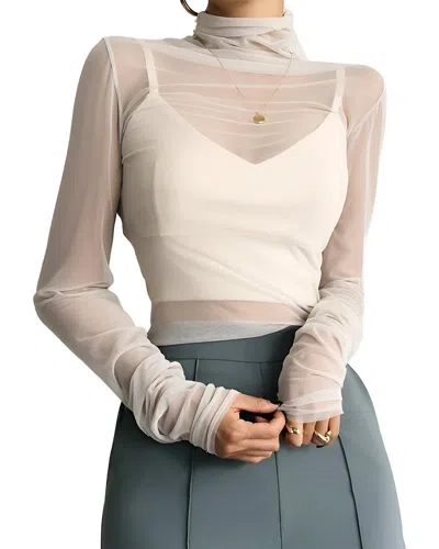 Elaine Blouse In White