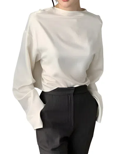 Elaine Blouse In White