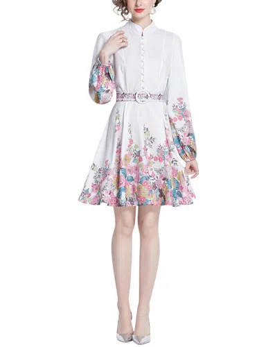 Elaine Dress In White