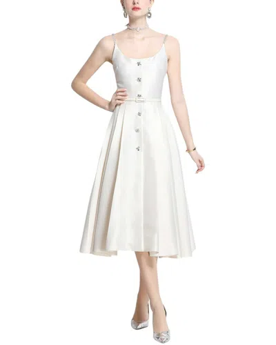 Elaine Dress In White