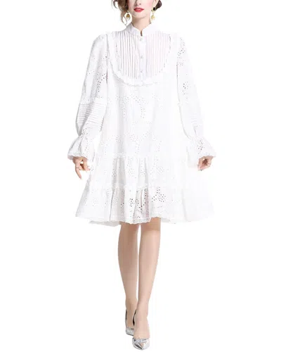 Elaine Dress In White