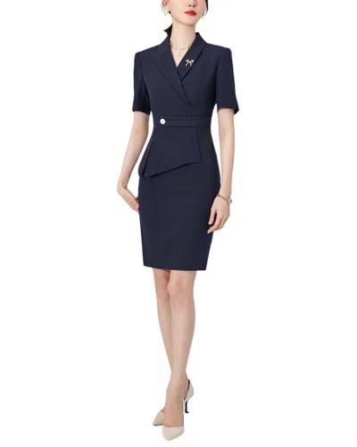 Elaine Dress In Blue