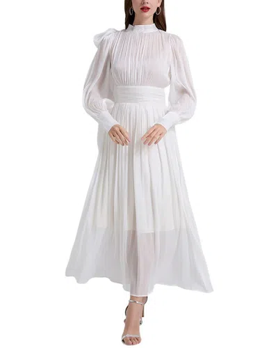 Elaine Dress In White