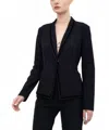 Elaine Kim Arlette Blazer In Black In Black