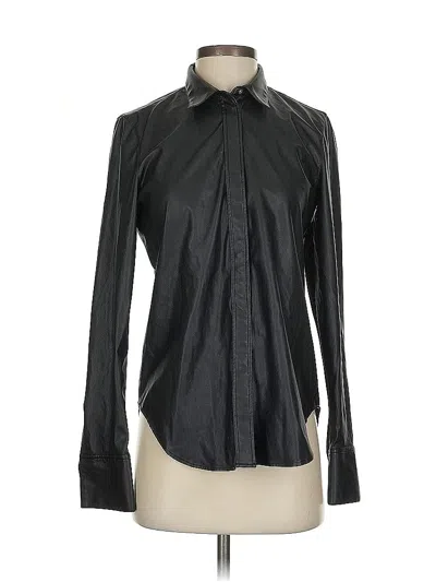 Pre-owned Elaine Kim Long Sleeve Blouse
