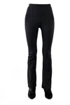 Elaine Kim Saita Bootleg Legging In Black In Black