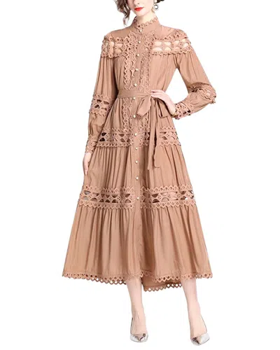 Elaine Maxi Dress In Neutral