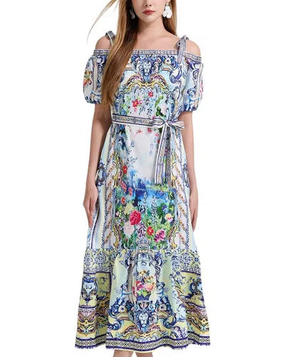 Elaine Maxi Dress In Blue