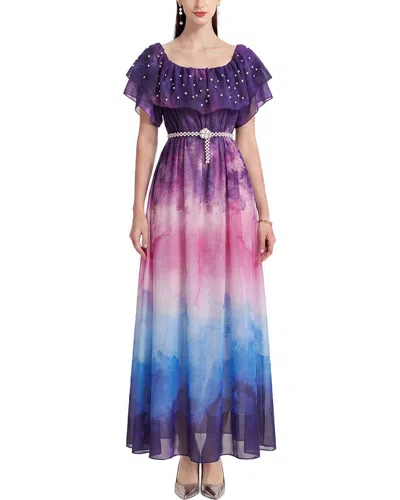 Elaine Maxi Dress In Multi