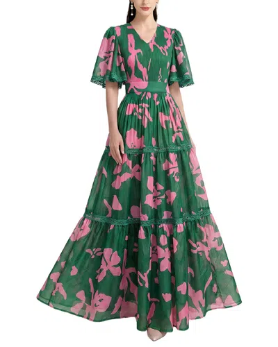 Elaine Maxi Dress In Green