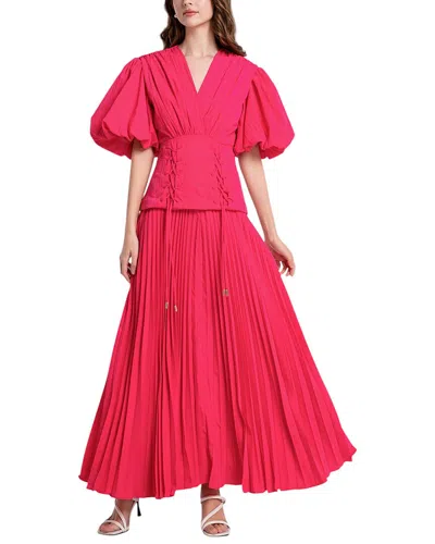 Elaine Maxi Dress In Red