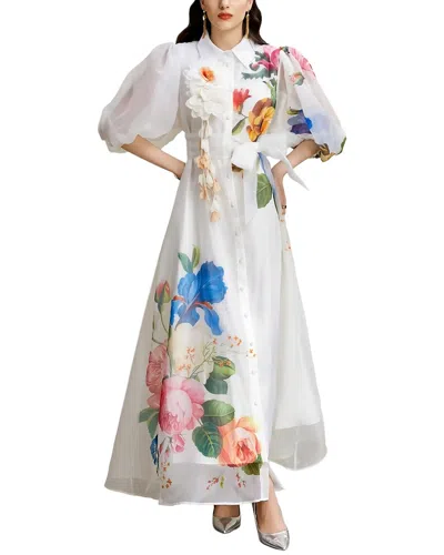 Elaine Maxi Dress In White