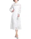 Elaine Midi Dress In White