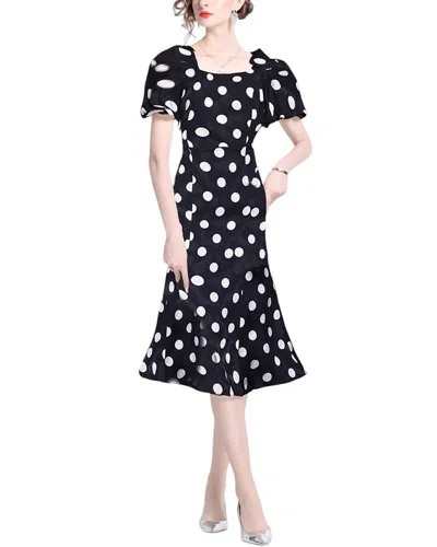 Elaine Midi Dress In Black