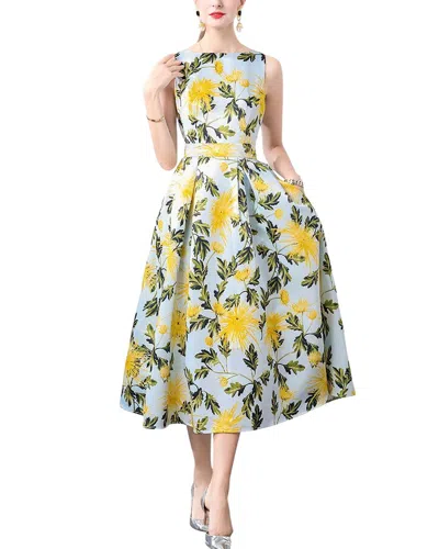 Elaine Midi Dress In Multi