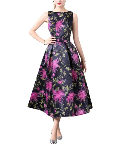 Elaine Midi Dress In Black