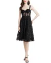 Elaine Midi Dress In Black
