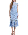 Elaine Midi Dress In Blue