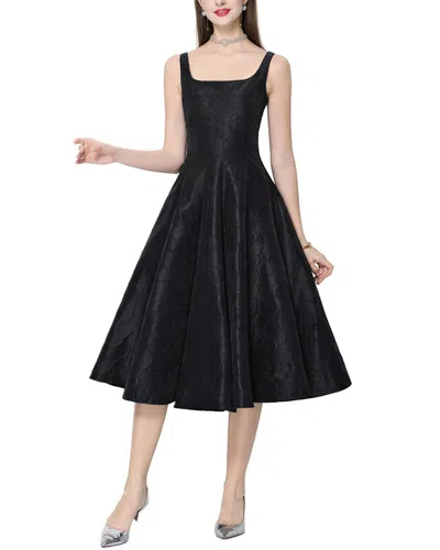 Elaine Midi Dress In Black