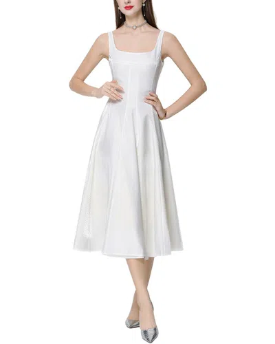 Elaine Midi Dress In Blue