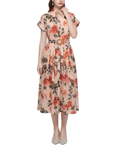 Elaine Midi Dress In Multi