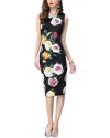 Elaine Midi Dress In Black