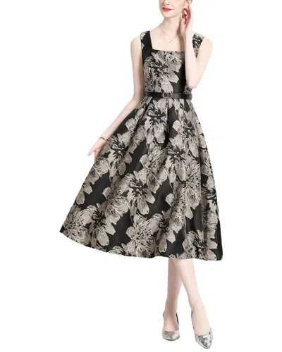 Elaine Midi Dress In Black