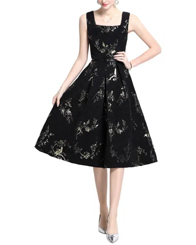 Elaine Midi Dress In Black