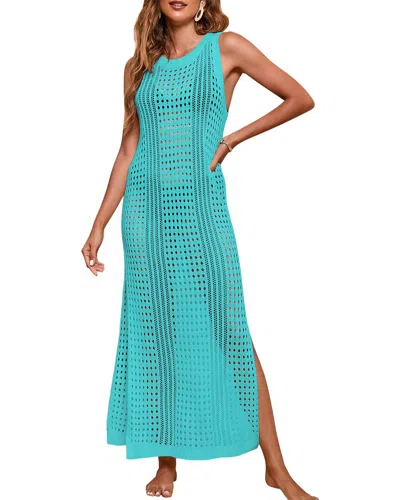 Elaine Midi Dress In Blue
