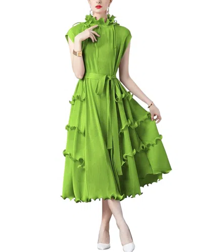 Elaine Midi Dress In Green
