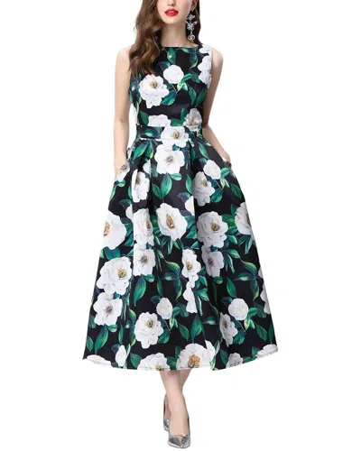 Elaine Midi Dress In Green