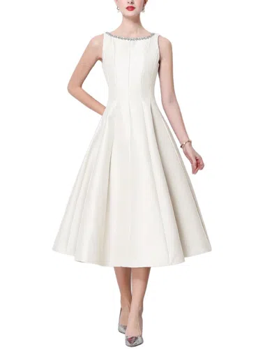 Elaine Midi Dress In Transparent