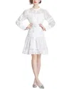 Elaine Mini Dress In White