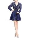 Elaine Mini Dress In Blue