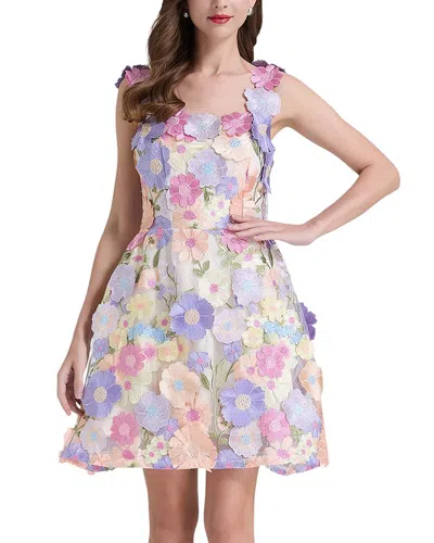 Elaine Mini Dress In Purple