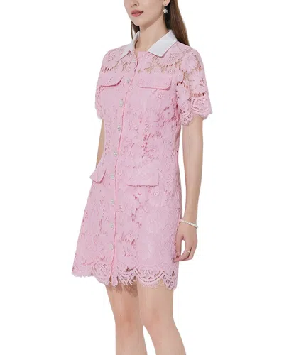 Elaine Mini Dress In Pink