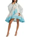 Elaine Mini Dress In Blue
