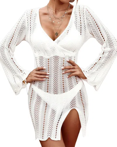 Elaine Mini Dress In White