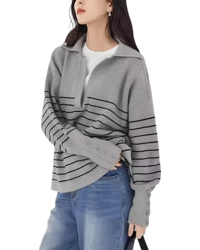 Elaine Pullover In Grey