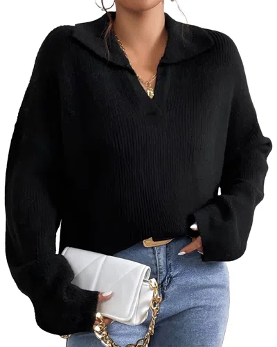 Elaine Pullover In Black