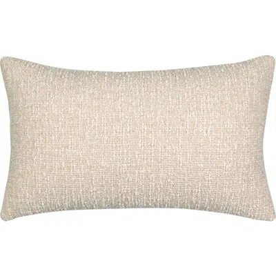 Elaine Smith Alto Textured Boucle Indoor & Outdoor Woven Accent Pillow & Insert In Neutral
