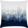 Elaine Smith Artful Ombre Indoor & Outdoor Woven Accent Pillow In Blue